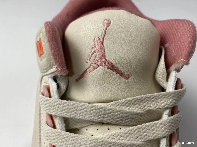 Cheap TBK Retro CK9246-116 Jordan Sail 3 Air Pink (W) Rust 0807